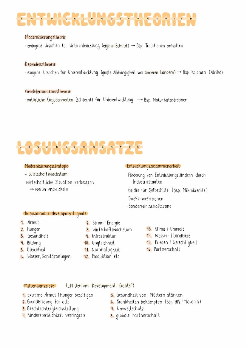 GLOBALE DISPARITATEN
Unterschiede zwischen den verschiedenen Ländern der Welt
Anhand dieser lassen sich Länder klassifizieren
Klassen:
Indus