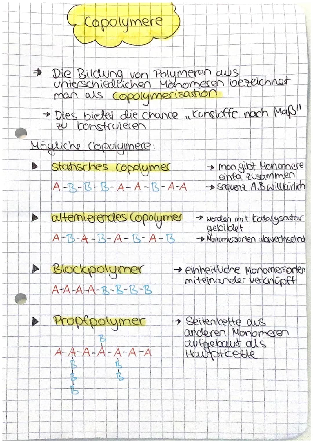 Kunststofftypen
und ihre mechanischen & thermischen Eigenschaften
Thermoplaste
Eigenschaften:
Vernetzung
intermolekulare:
Kräfte/
Bindungen
