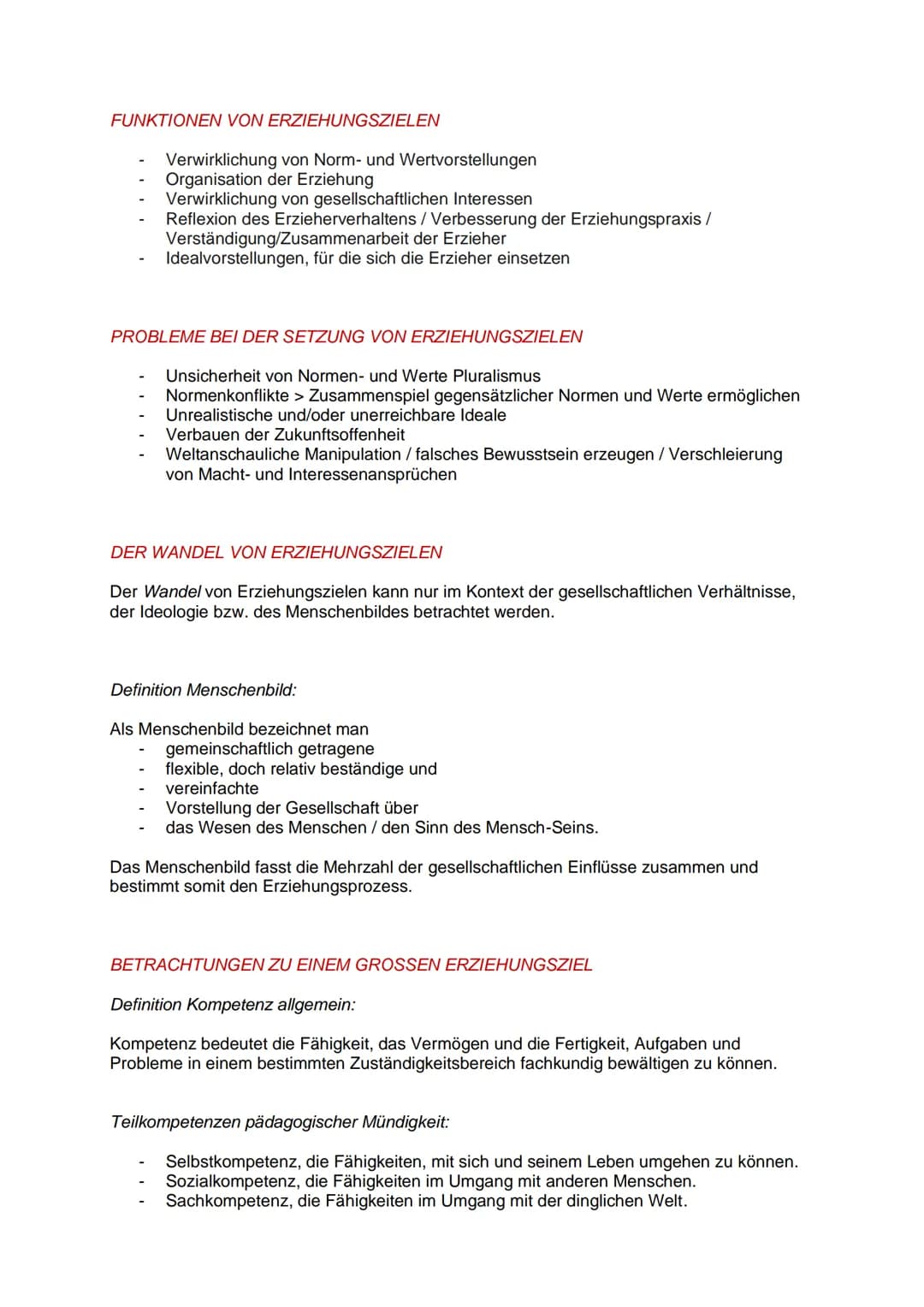 NORMEN, WERTE UND ERZIEHUNGSZIELE IN VERSCHIEDENEN
HISTORISCHEN, POLITISCHEN UND KULTURELLEN KONTEXTEN
DEFINITION NORMEN:
Normen sind mehr o