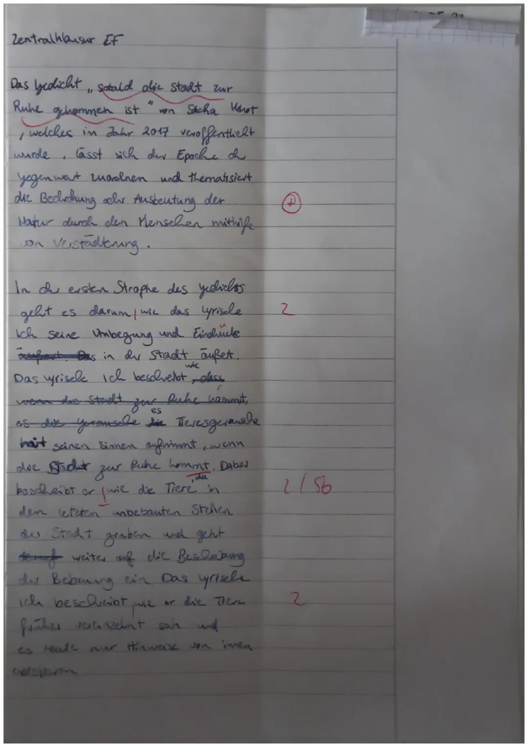 Ministerium für
Schule und Bildung
des Landes Nordrhein-Westfalen
Name.
Zentrale Klausur am Ende der Einführungsphase
2023
Deutsch
ZK D HT
S