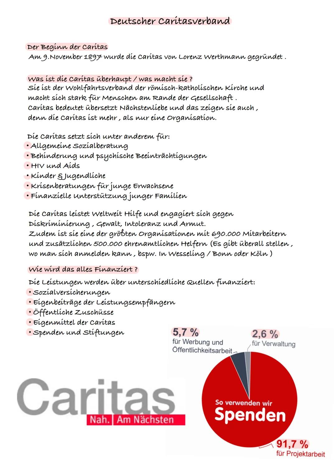 Deutscher Caritasverband
Der Beginn der Caritas
Am 9. November 1897 wurde die Caritas von Lorenz Werthmann gegründet.
was ist die Caritas üb