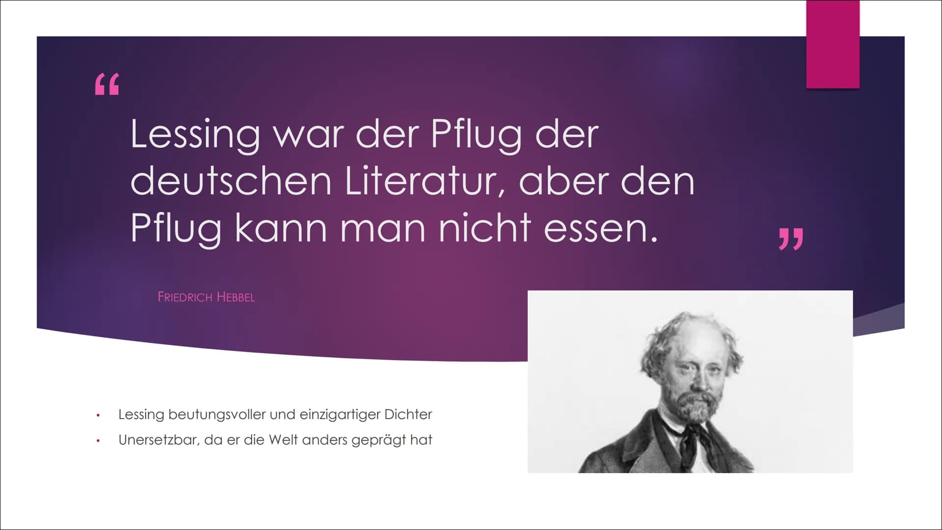 Gotthold
Ephraim
Lessing INHALT
Steckbrief
Bedeutende Werke
Freunschaftliche Beziehungen &
Interessengebiete
► Briefe Lessings im Bezug auf 