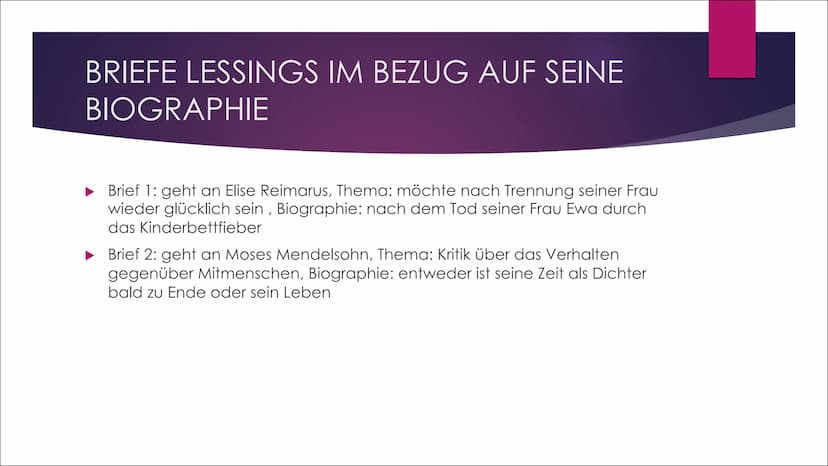 Gotthold
Ephraim
Lessing INHALT
Steckbrief
Bedeutende Werke
Freunschaftliche Beziehungen &
Interessengebiete
► Briefe Lessings im Bezug auf 