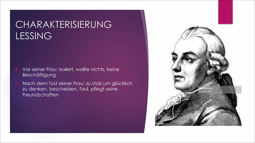 Gotthold
Ephraim
Lessing INHALT
Steckbrief
Bedeutende Werke
Freunschaftliche Beziehungen &
Interessengebiete
► Briefe Lessings im Bezug auf 
