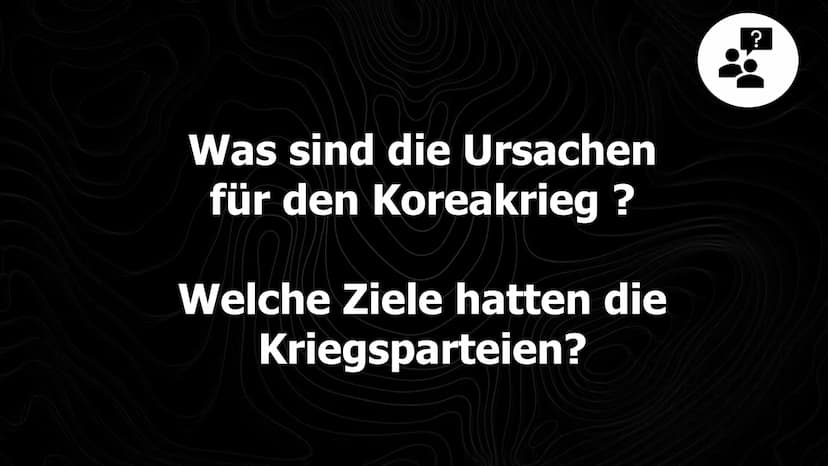 China
North Korea
Yellow Sea
Pyongyang
KOREAKRIEG
South
Korea
Sea of Japan
200 km Welche Kriegsparteien
gibt es?
Welche Länder stehen im
Hin