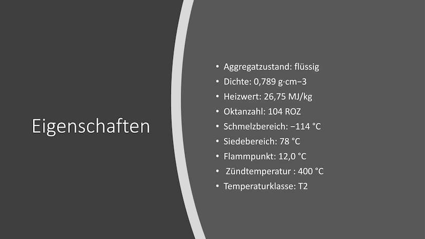 Bioethanol
Name:
Η
H
Η
|
|
H¬C-C-0
|
Η Η
H Handout
Name:
Chemie
1.) Was ist Bioethanol ?
2.) Herstellung
3.) Prozessschritte
4.) Eigenschaft