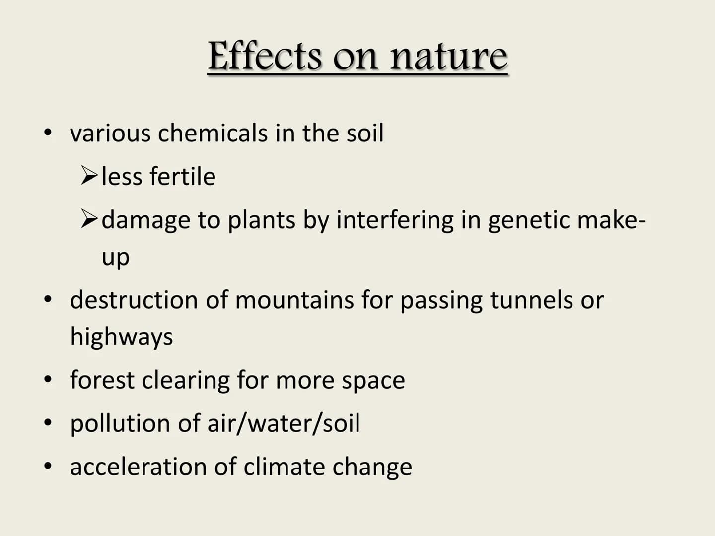 GLOBALIZATION IMPACT ON
ANMALS AND NATURE
POLLUTION AND
CO2 EMISSIONS
ENVIRONMENTAL
DESTRUCTION
CONSUMER JUNK
FULL SPEED
AHEAD!!
GLOBAL GDP
