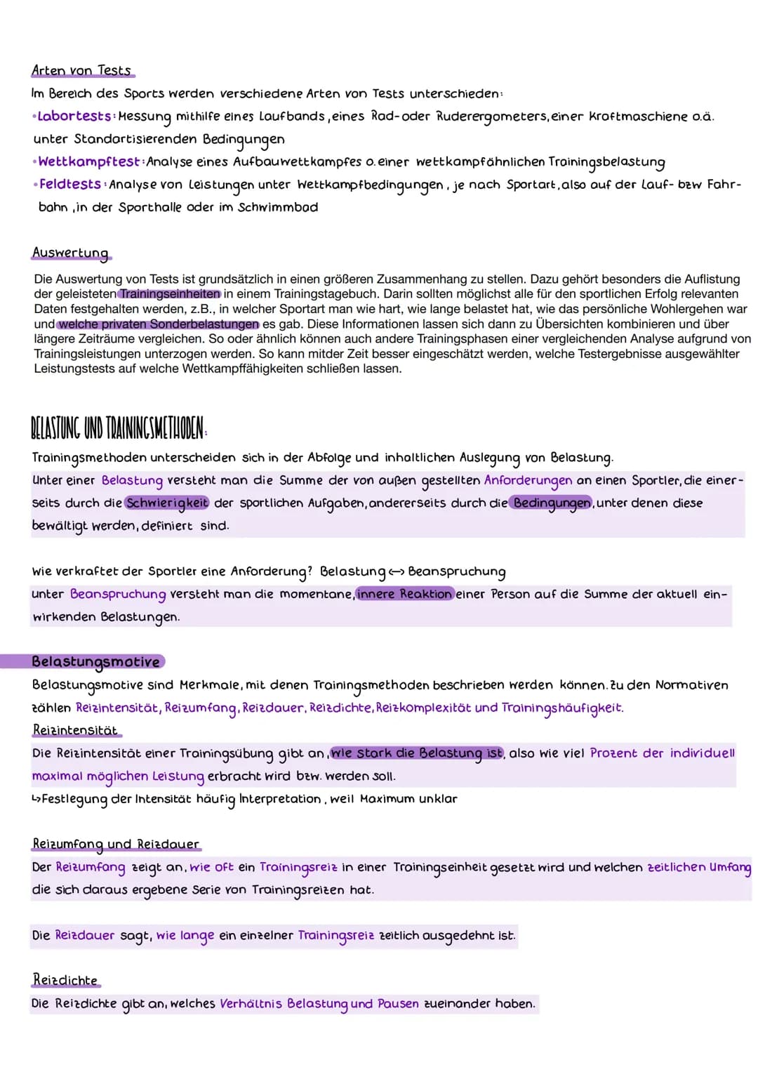 Sport klausur nummer 2
TRAINING IM SPORT
Training ist ein zielgerichteter, planmäßiger Prozess zur Steigerung der körperlichen Fitness.
Trai