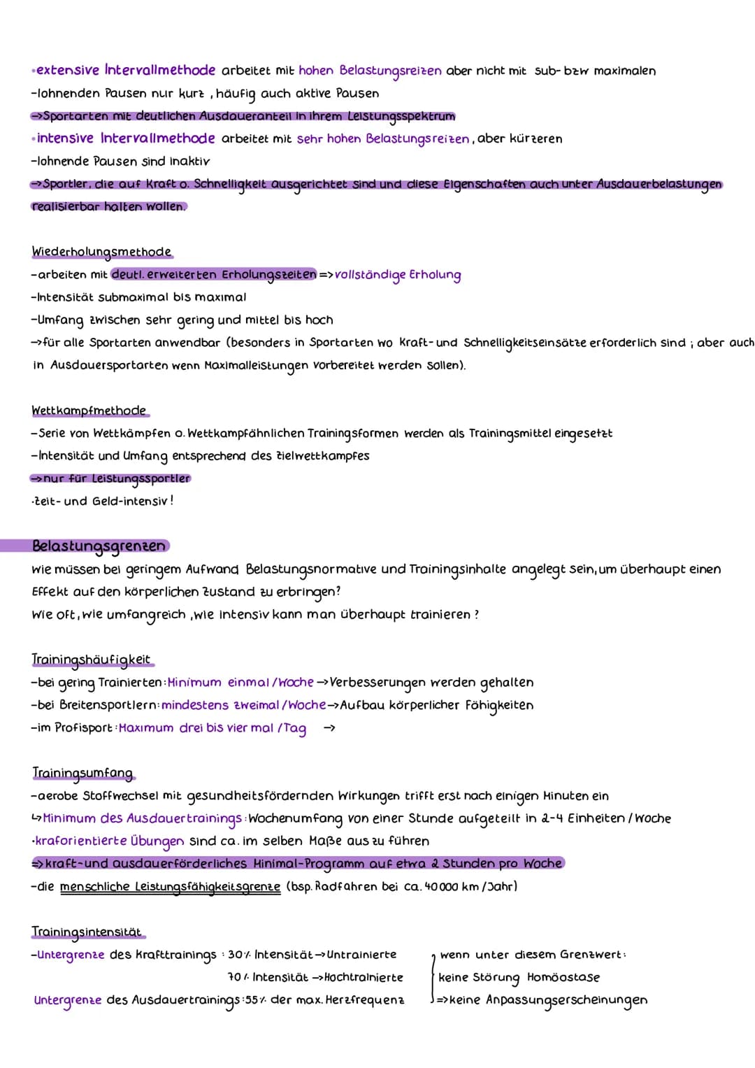 Sport klausur nummer 2
TRAINING IM SPORT
Training ist ein zielgerichteter, planmäßiger Prozess zur Steigerung der körperlichen Fitness.
Trai