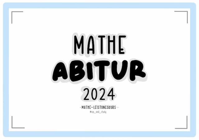 Know Lernzettel für das Mathe-Abitur 2024 (Leistungskurs in NRW) thumbnail