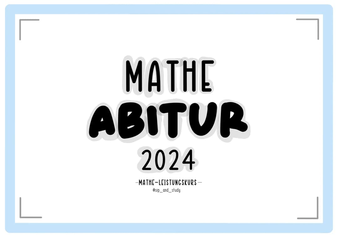 Mathe Abi NRW 2024: Aufgaben, Lösungen & Termine für die Prüfung
