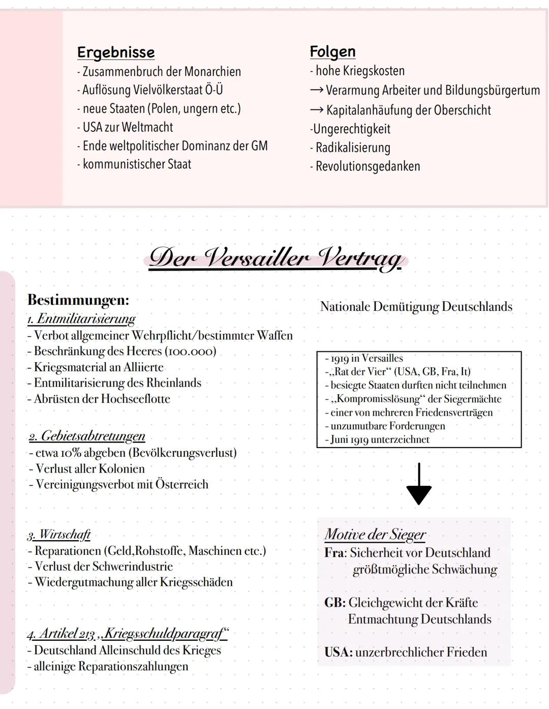 Der erste Weltkrieg
KRIEGSVERLAUF
Stellungskrieg Schlieffen-Plan (scheitert).
Einmarsch in Frankreich
→ freier Rücken im Krieg gegen Russlan