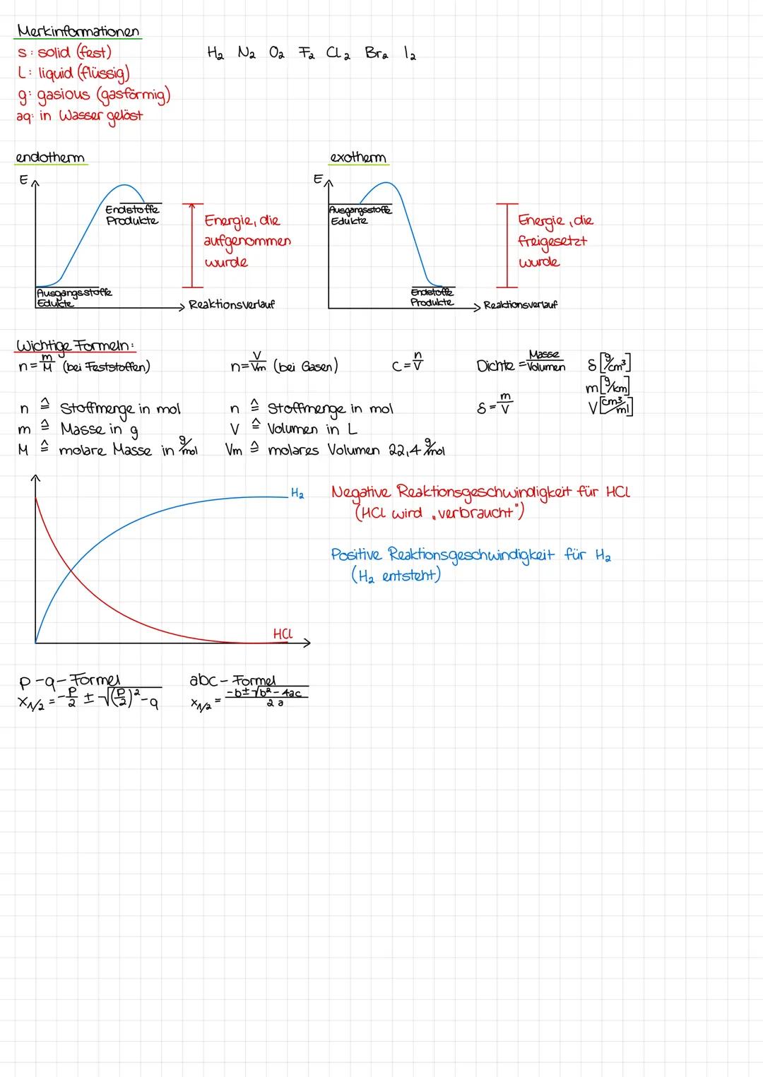 # A. KLASSENARBEIT

1. Reaktionsgeschwindigkeit und chemisches Gleichgewicht

1.  1. Reaktionsgeschwindigkeit

Unter Reaktionsgeschwindigkei