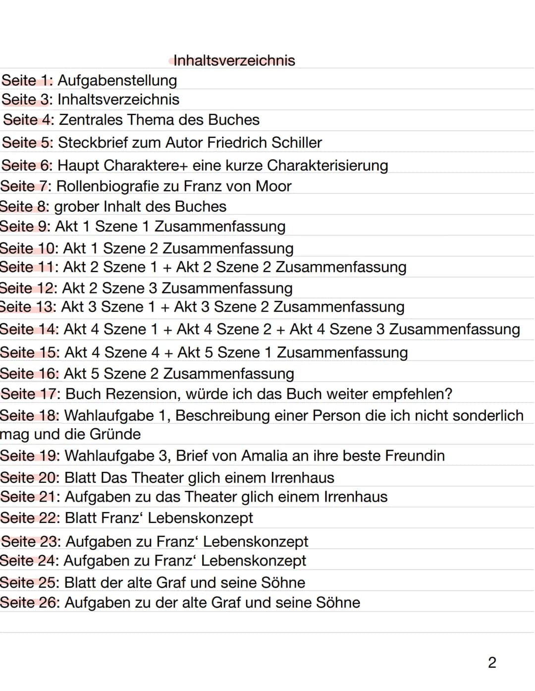 Die Räuber
Geschrieben von Friedrich Schiller im Jahre 1781.
Erschienen ist es im Cornelsen Verlag. Die
Uraufführung fand am 13.01.1782 in M
