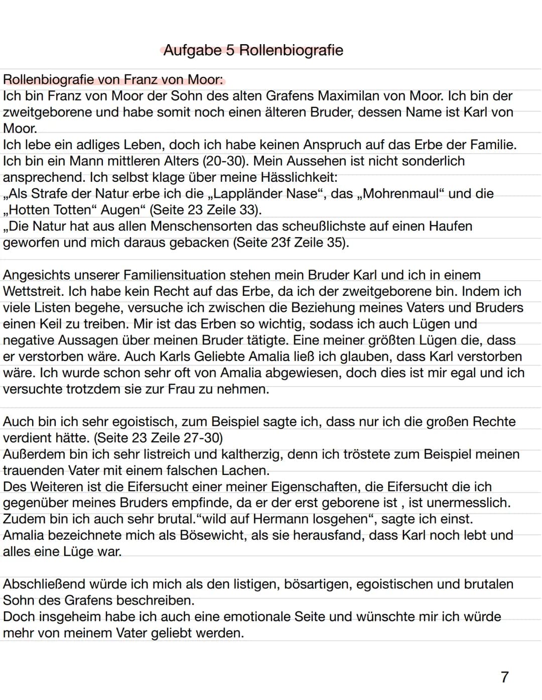Die Räuber
Geschrieben von Friedrich Schiller im Jahre 1781.
Erschienen ist es im Cornelsen Verlag. Die
Uraufführung fand am 13.01.1782 in M