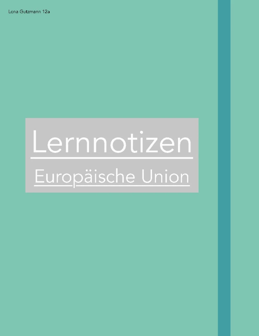 Die Europäische Union