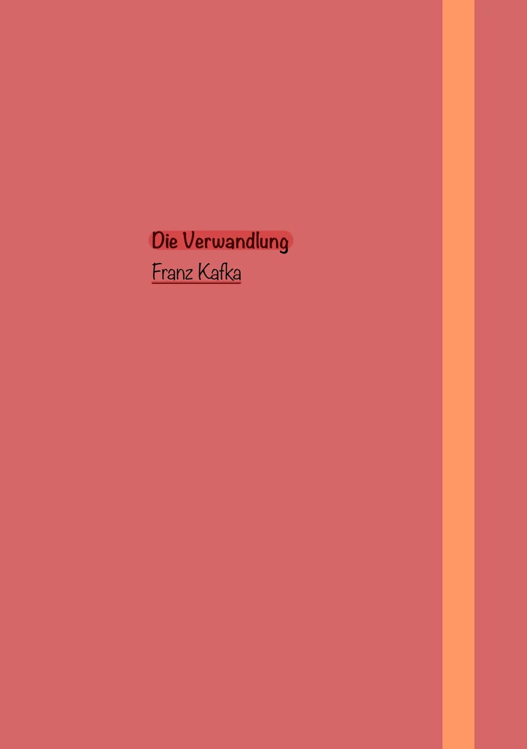 Die Verwandlung
Franz Kafka Insekt
- Ekel
- nimmt alles menschliche
- entwürdigend
- untergeordnet
- wie aus einer anderen Welt
- unerwünsch