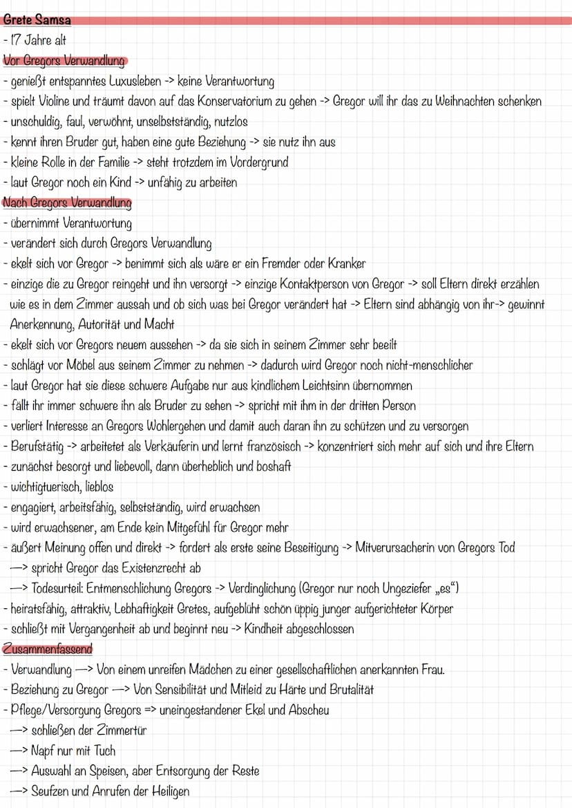 Die Verwandlung
Franz Kafka Insekt
- Ekel
- nimmt alles menschliche
- entwürdigend
- untergeordnet
- wie aus einer anderen Welt
- unerwünsch