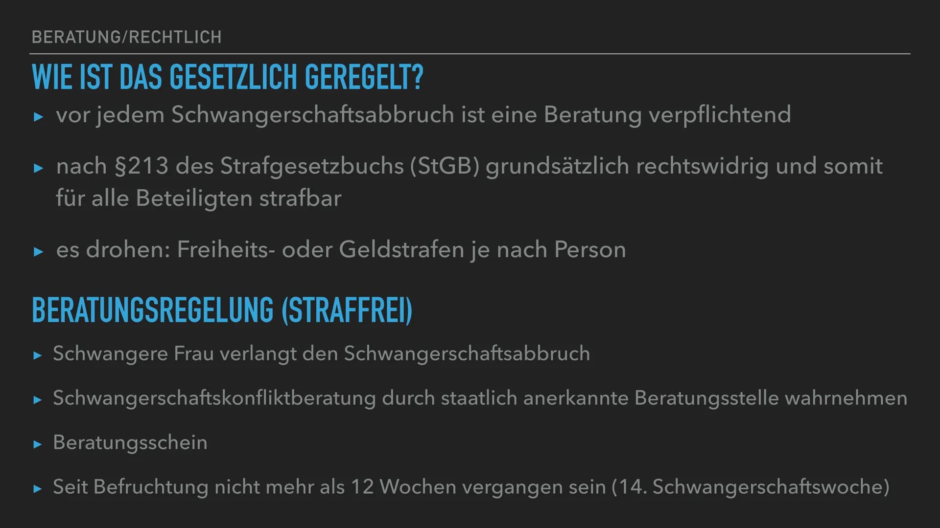 PRÄSENTATION VON JONAS IQBAL
ABTREIBUNG GLIEDERUNG
1. DEFINITION
2.
3. INDIKATION
4. METHODEN
5. FOLGEN
6. PFLEGEMABNAHMEN
7. MORALANSICHTEN