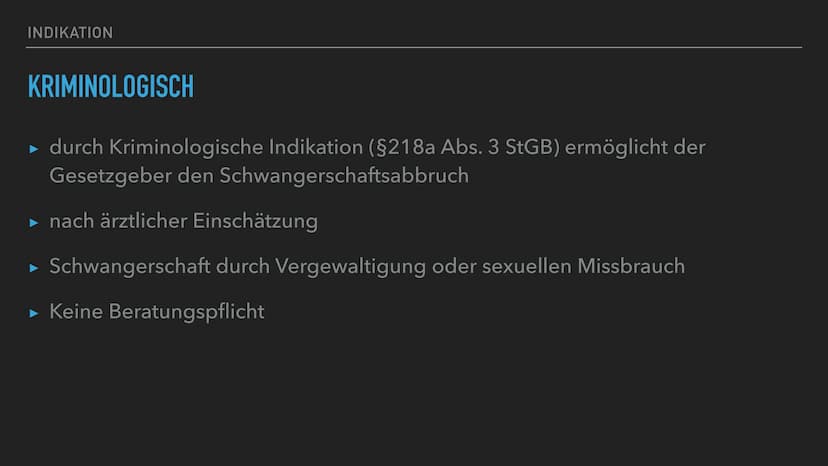PRÄSENTATION VON JONAS IQBAL
ABTREIBUNG GLIEDERUNG
1. DEFINITION
2.
3. INDIKATION
4. METHODEN
5. FOLGEN
6. PFLEGEMABNAHMEN
7. MORALANSICHTEN