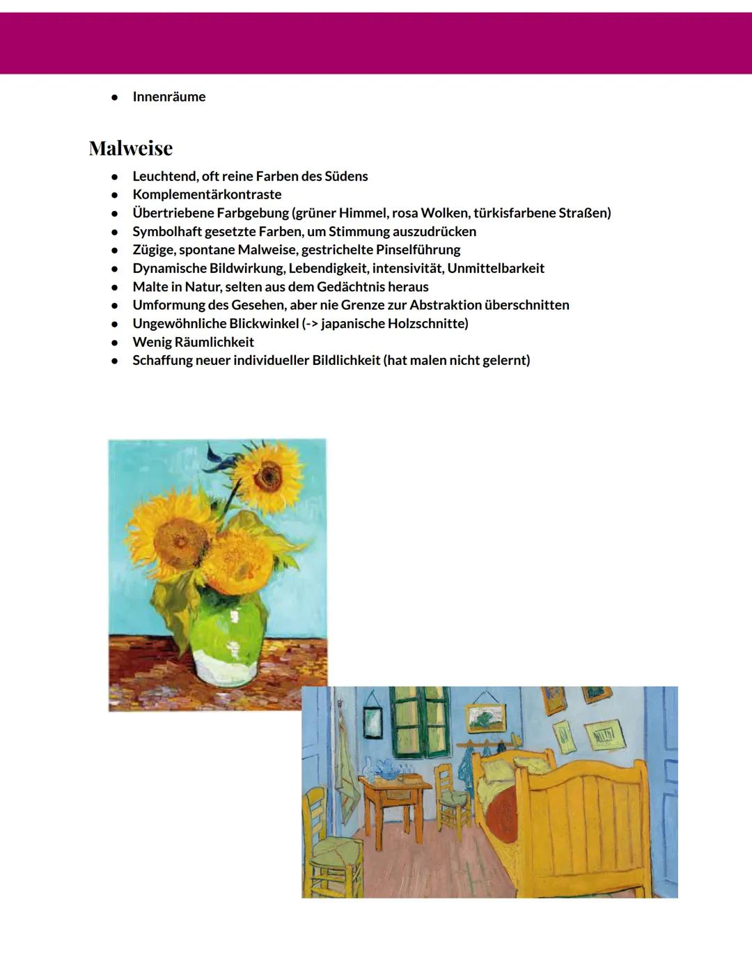 # Vincent Van Gogh

## Allgemein

- Geburtsdatum: 30.03.1853
- Geburtsort: kleine holländische Stadt Groot - Zundert bei Breda
- 6 Geschwist