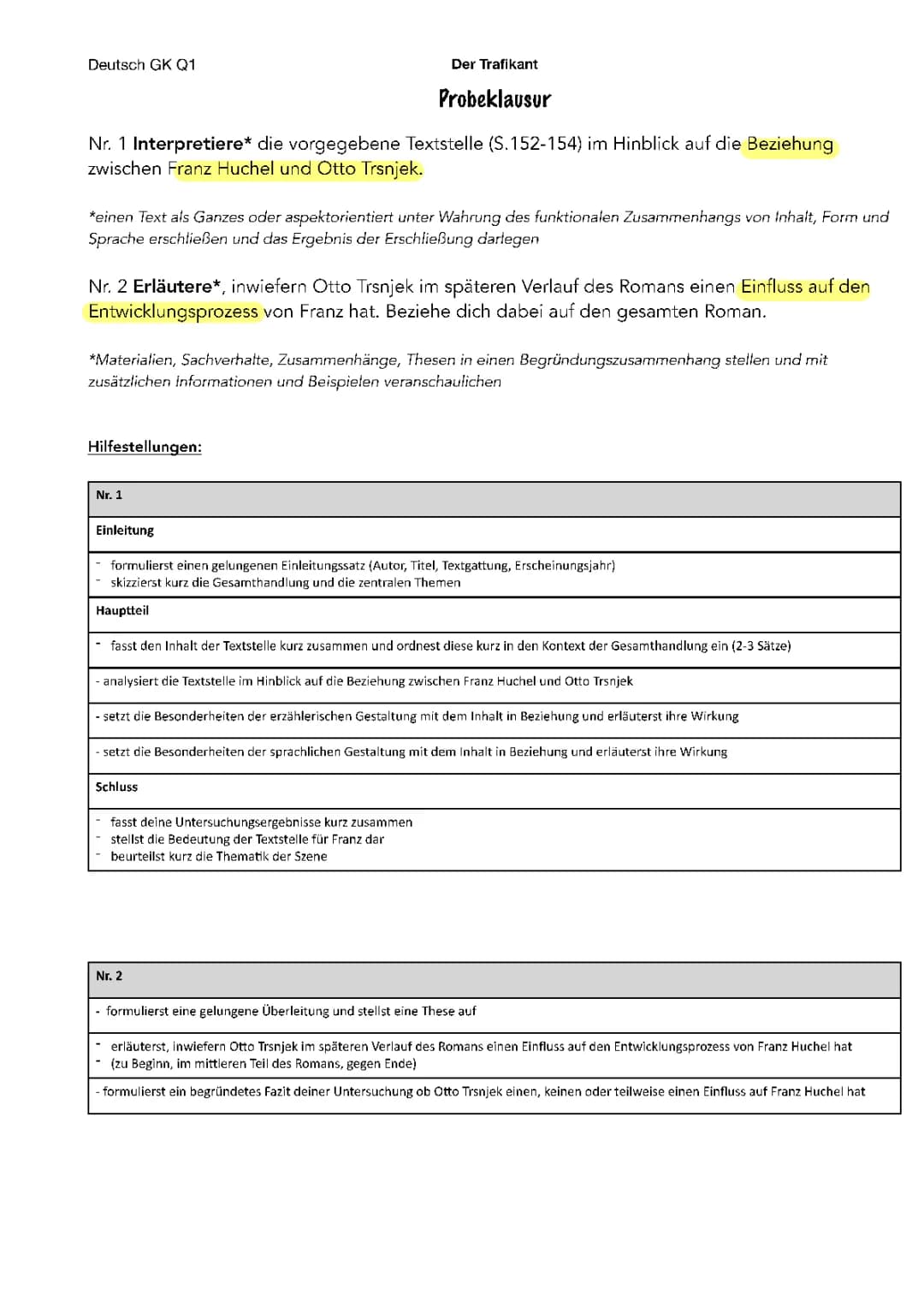 Der Trafikant Szenenanalyse S. 152-154