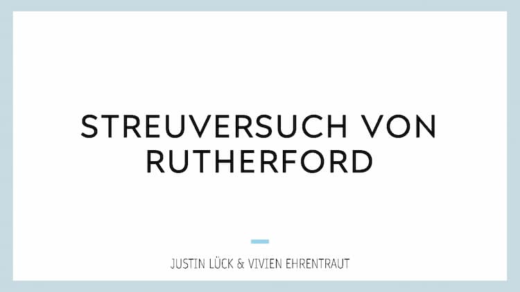 Know Rutherfordscher Streuversuch thumbnail