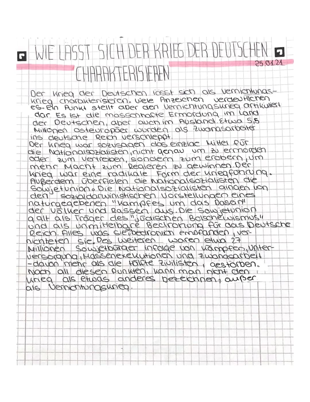 Wie lässt sich der Deutsche Krieg charakterisieren?
