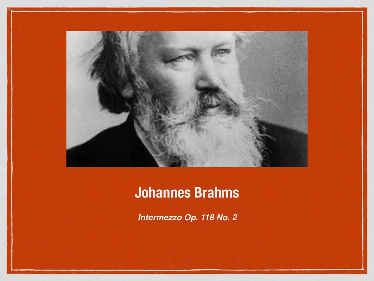 
<p>Johannes Brahms wurde 1833 in Hamburg geboren. Er stammte aus einer musikalischen Familie und kam früh mit Musik in Berührung. Sein Lebe