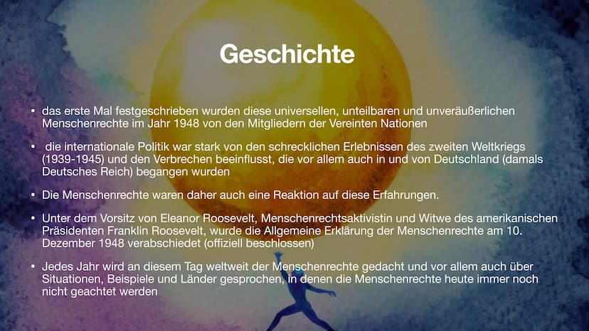 Menschenrechte und
Menschenrechtsverletzungen
FREEDOM
AVEMEN
TO
CARE
RIGHT TO
SOCIAL
SECURITY
FRE
FREE HT
PRESS
"
RIGHT TO
PRIV
i Gliederung