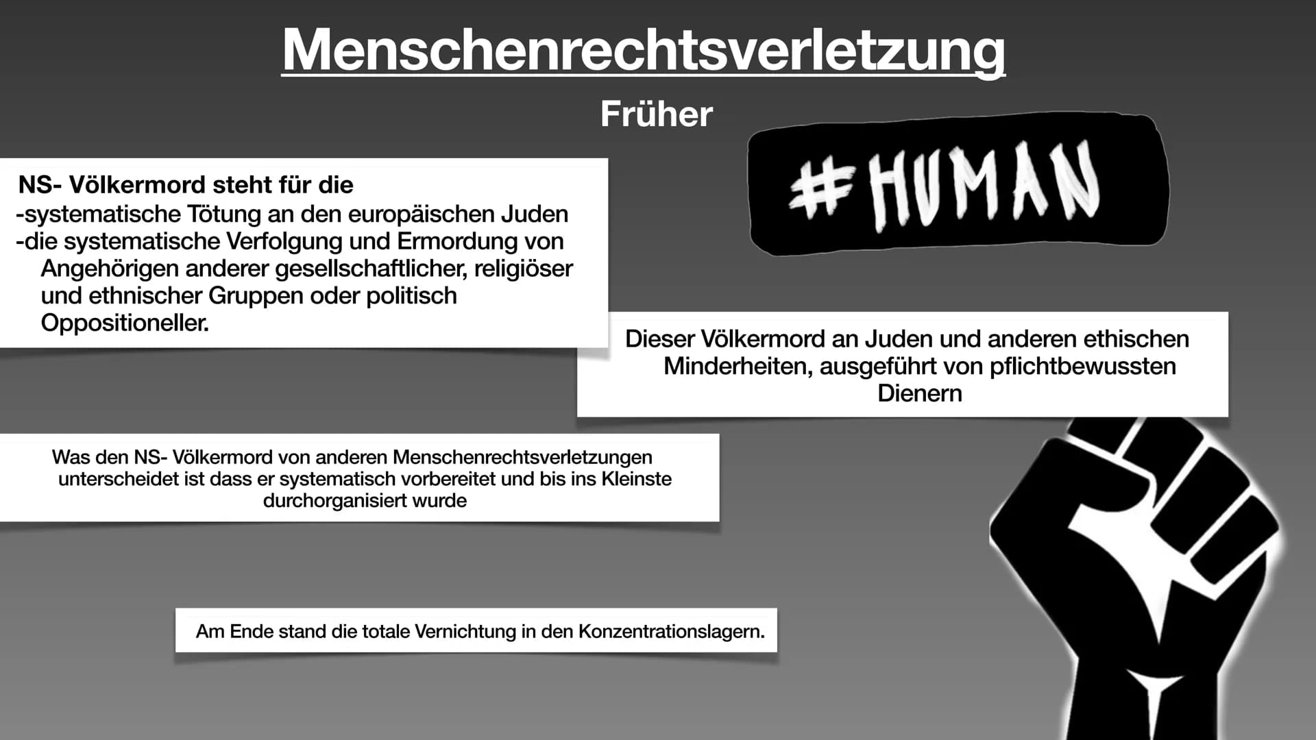 Menschenrechte und
Menschenrechtsverletzungen
FREEDOM
AVEMEN
TO
CARE
RIGHT TO
SOCIAL
SECURITY
FRE
FREE HT
PRESS
"
RIGHT TO
PRIV
i Gliederung