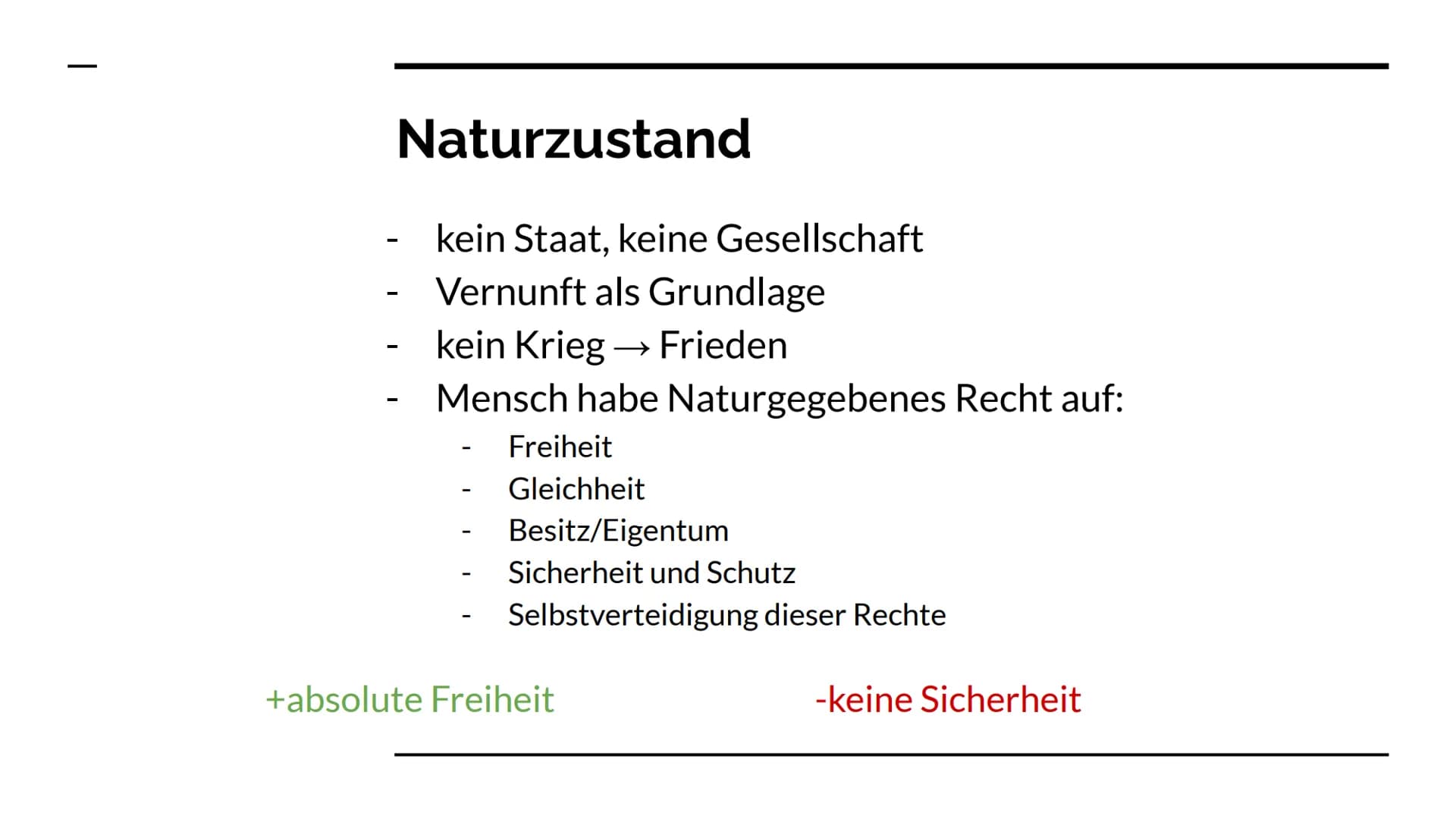 John Locke
Staatstheorie Inhaltsverzeichnis
-
-
-
-
Biografie
Naturzustand
Gesellschaftsvertrag
Staatsform
Quellen Biografie: John Locke
-
-