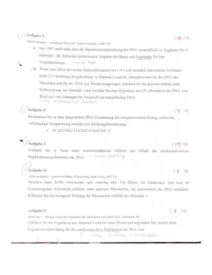 Know Bio Klausur Q1 LK - 14 Punkte  thumbnail