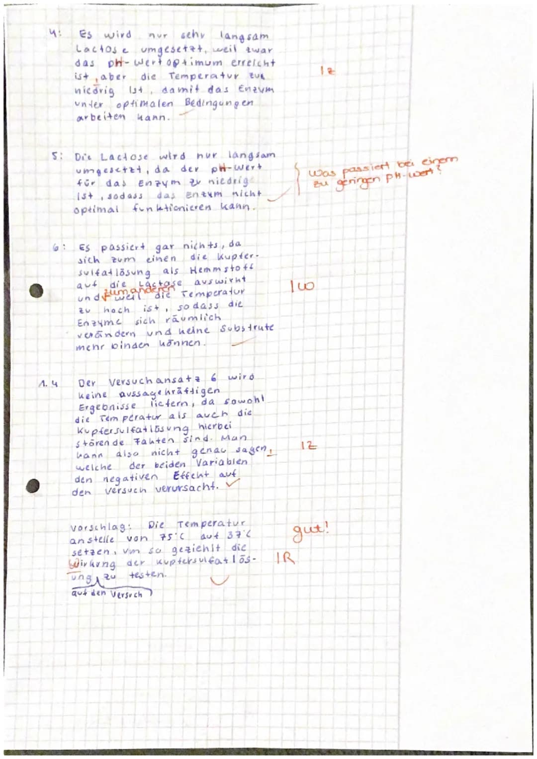 04.03.2022
EF Biologie (
Klausur Nr. 2-Enzymatik
Name:
Aufgabe 1: Lactase
1.1 Beschreiben Sie den Aufbau sowie die allgemeinen Funktionen vo