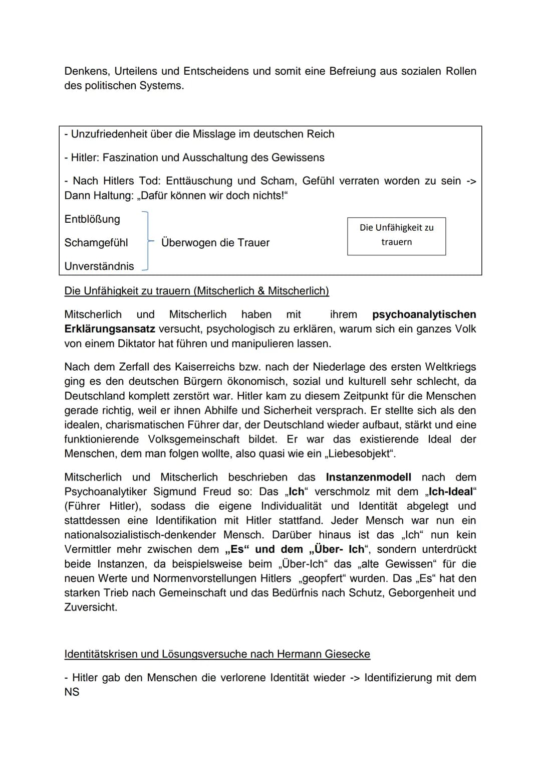 Erziehung im Nationalsozialismus
Die Erziehung im Nationalsozialismus war von einer Diktatur Hitlers bzw. der NSDAP
geprägt.
Die drei Grundb