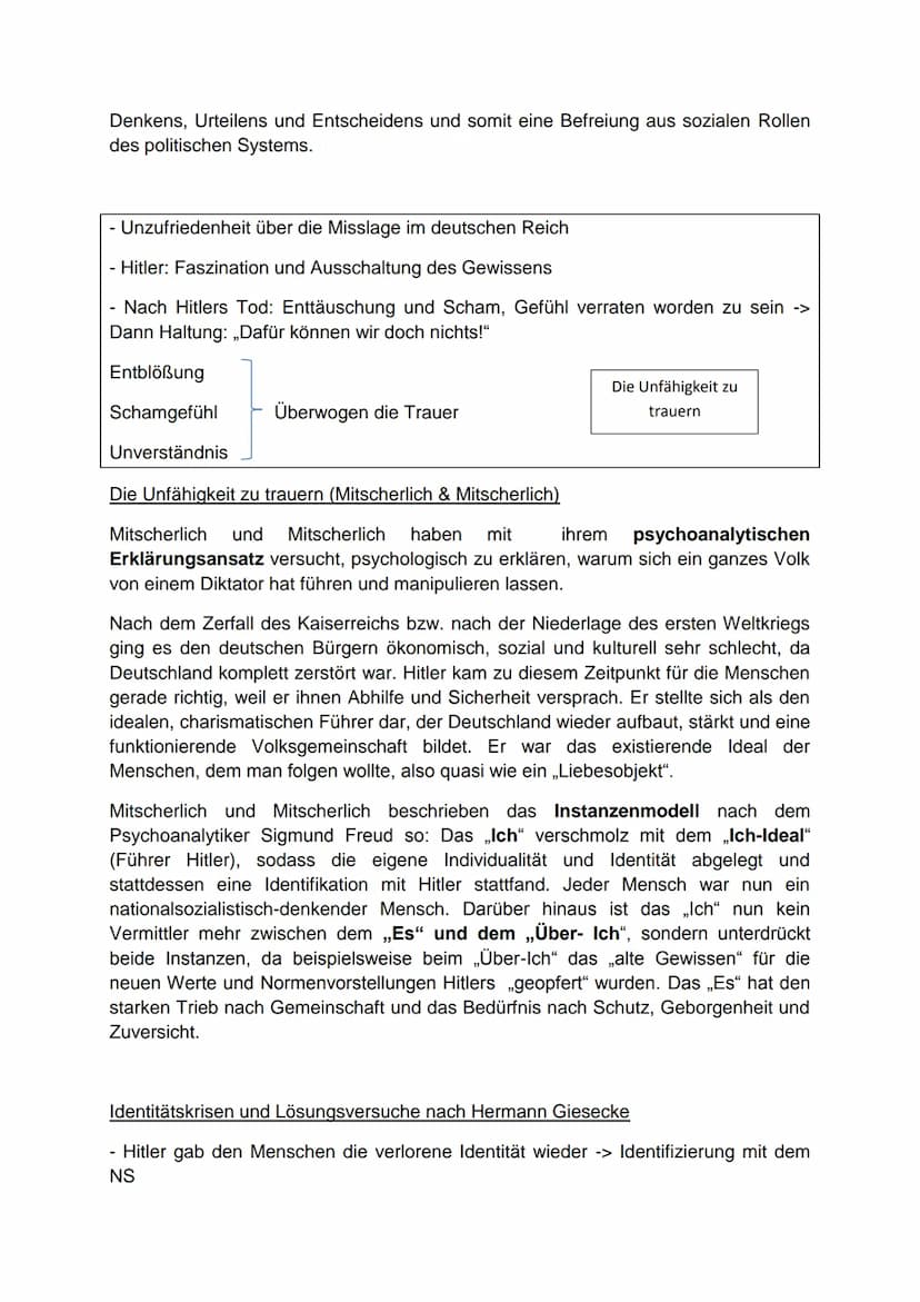 Erziehung im Nationalsozialismus
Die Erziehung im Nationalsozialismus war von einer Diktatur Hitlers bzw. der NSDAP
geprägt.
Die drei Grundb