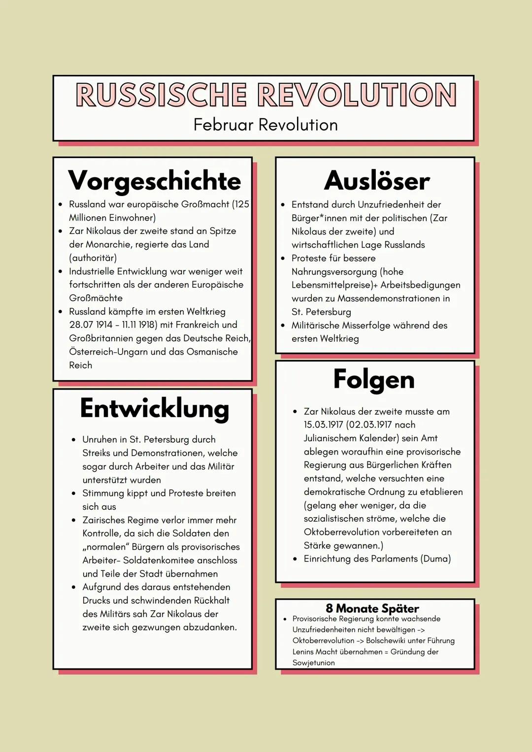 Russische Revolution| Feburarrevolution 1917