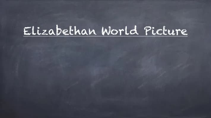 Know Elizabethan world picture  thumbnail