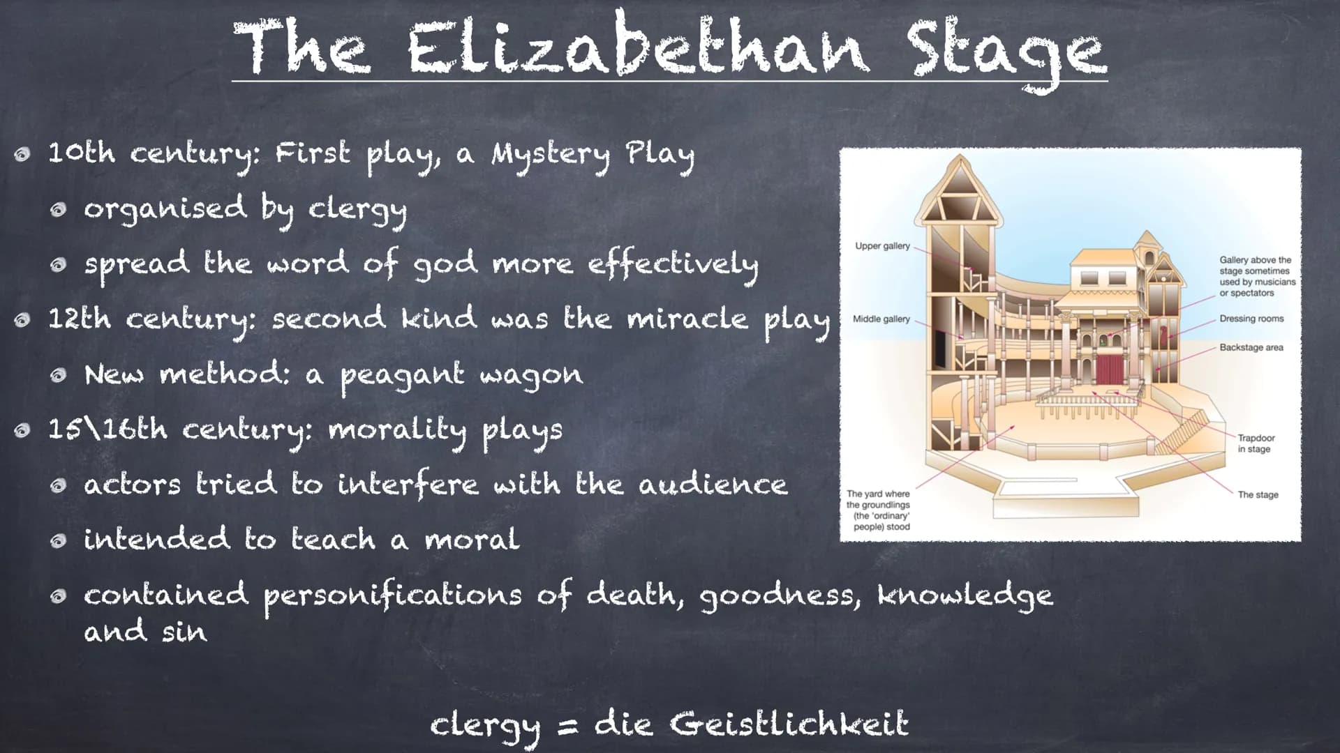 Elizabethan World Picture • The Elizabethan age
• The Elizabethan Stage
The Elizabethan World View 1
The Elizabethan World View 2
• The art 