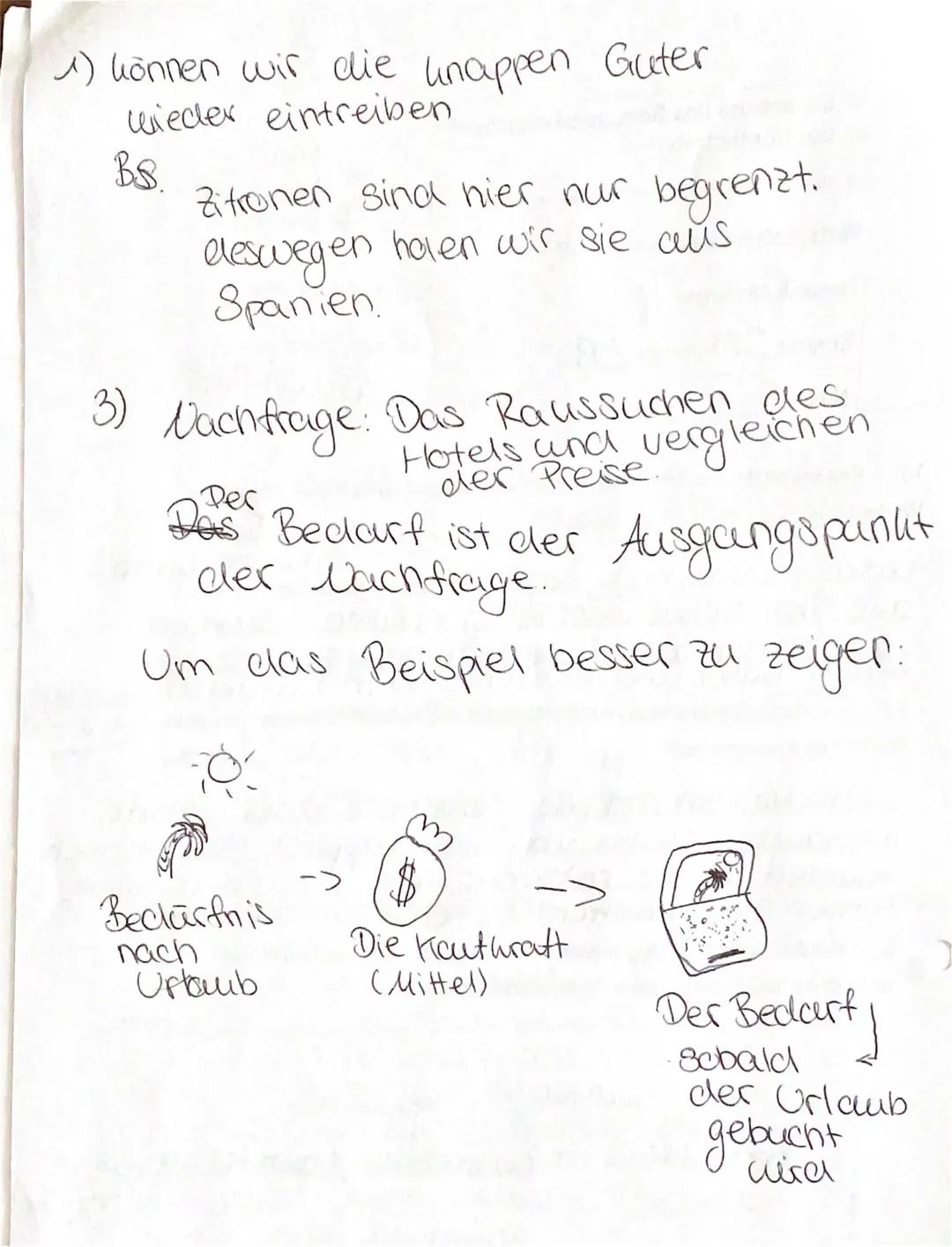 Gesamt: 38 Punkte
Erreicht: 38 Punkte =100%
5P.
Note:
1.)
Woraus ergibt sich die Notwendigkeit, wirtschaftlich zu handeln? Mit anderen
Worte