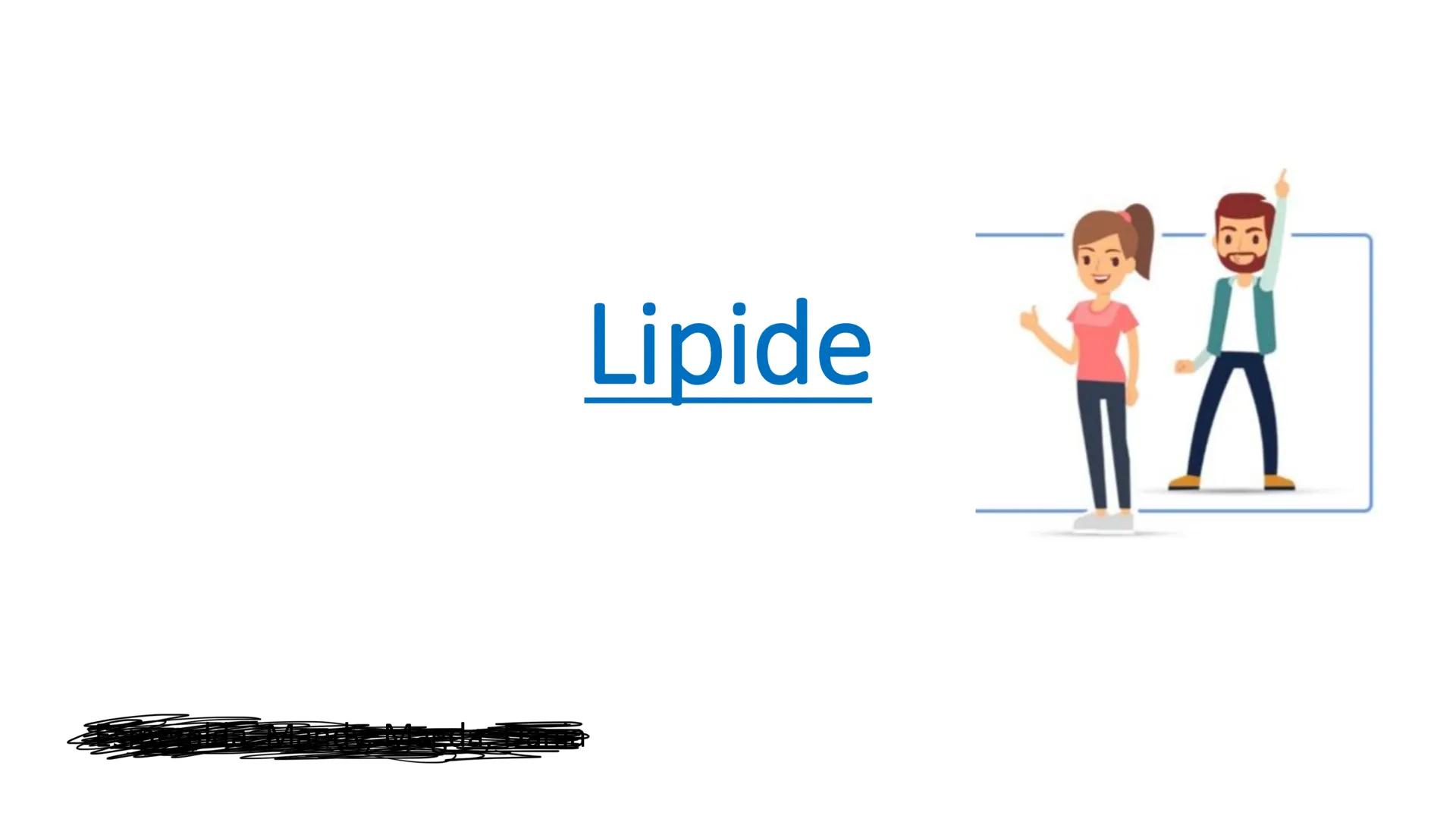 Lipide
81
^ Inhaltsverzeichnis
• Was sind Lipide?
• Wie sind Lipide aufgebaut?
●
Gesättigte - ungesättigte
Fettsäuren?
• Welche Funktionen h