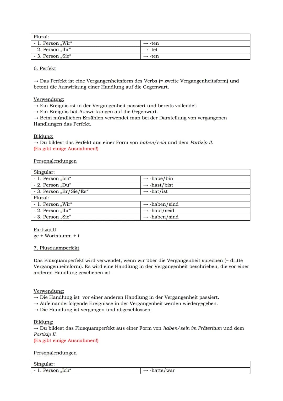 Deutsch
KA-Wissenswertes
1. Satzarten:
Emma macht ihre Hausaufgaben.
Aussagesatz (Deklarativsatz)
Macht Emma ihre Hausaufgaben?
→ Fragesatz
