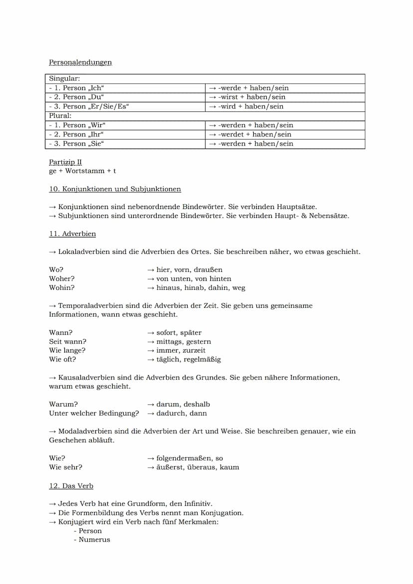 Deutsch
KA-Wissenswertes
1. Satzarten:
Emma macht ihre Hausaufgaben.
Aussagesatz (Deklarativsatz)
Macht Emma ihre Hausaufgaben?
→ Fragesatz
