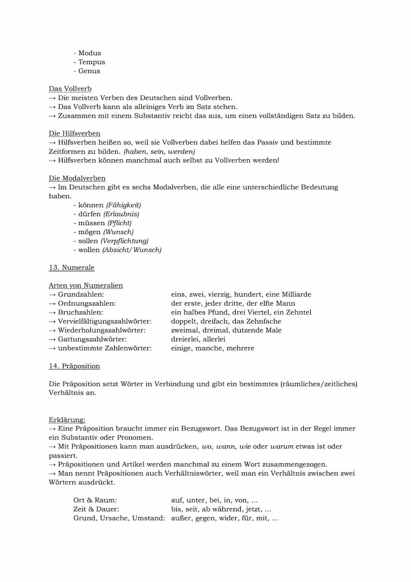 Deutsch
KA-Wissenswertes
1. Satzarten:
Emma macht ihre Hausaufgaben.
Aussagesatz (Deklarativsatz)
Macht Emma ihre Hausaufgaben?
→ Fragesatz
