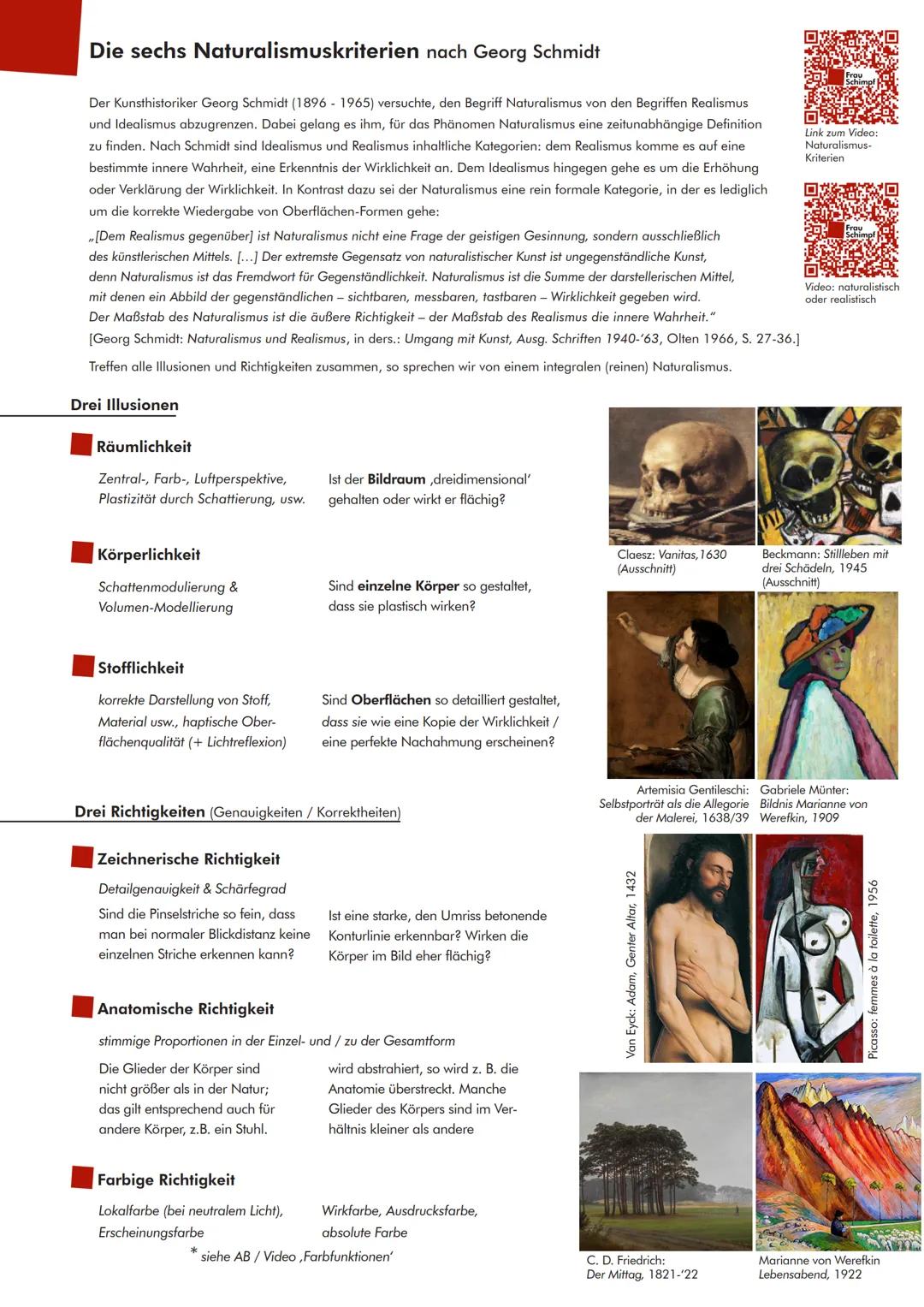 Fachvokabular kunst- naturalistisch oder realistisch?
realistisch (lat. res: Sache/Ding):-Darstellung der gegenständlichen Welt ohne Beschän