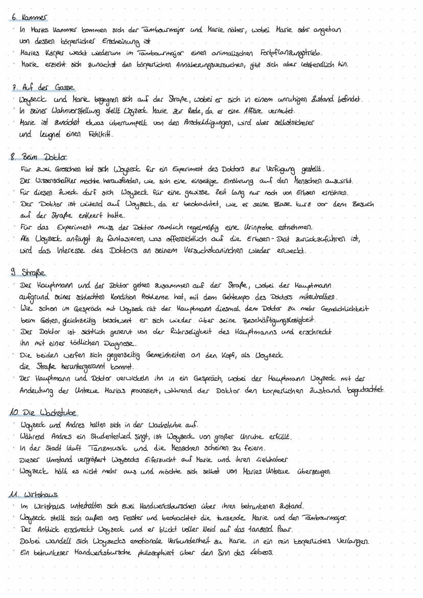 Epocheneinordnung
Dramenform
Sprache & Stil
Szenenübersicht
• Charaktere
Leitmotive
Leseart
Woyzeck
Ihanhhandl
Allgemeine Informationen
Tite