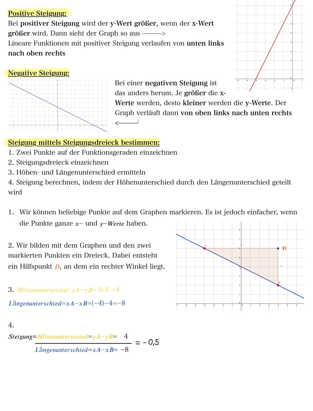 Lineare funktionen
Lineare Funktion = ist eine Funktion, deren Funktionsgraph eine Linie ist. Diese Linien
Geraden. Eine lineare Funktionsgl