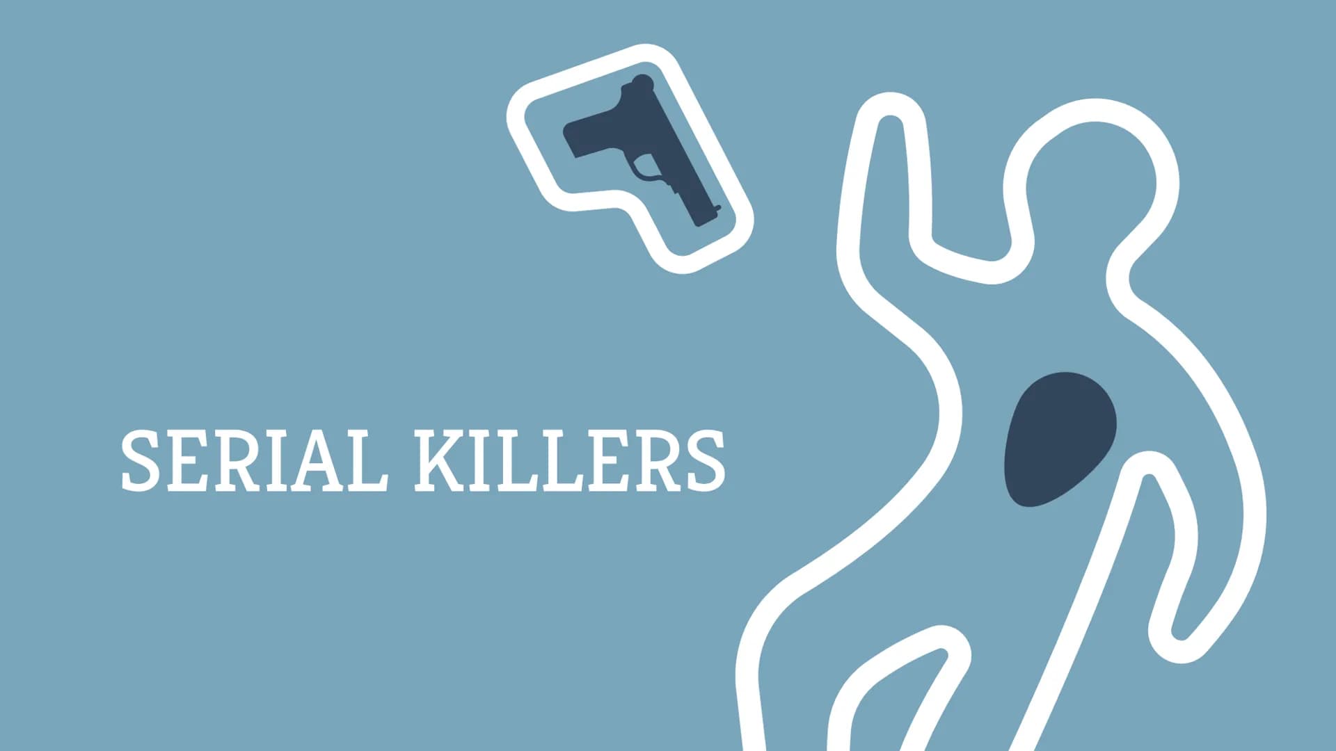 noun
serial killer
a person who commits a series of murders, often
with no apparent motive and typically following a
characteristic, predict