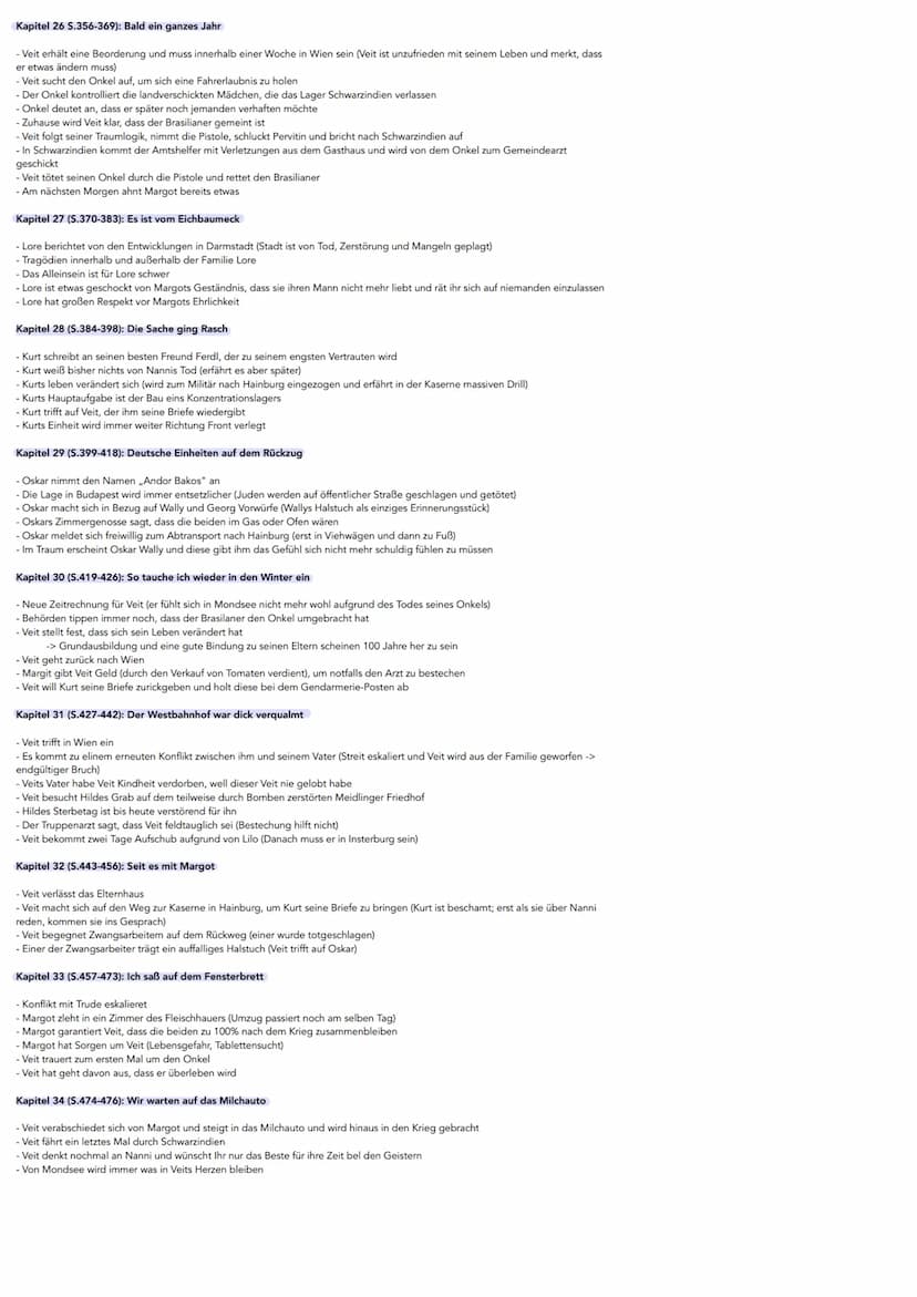 Unter der Drachen wand (Arno Geiger) - Kapitelzusammenfassung
Kapitel 1 (S.7 -21): Im Himmel, ganz oben
- Rückblick auf den Zeitpunkt von Ve