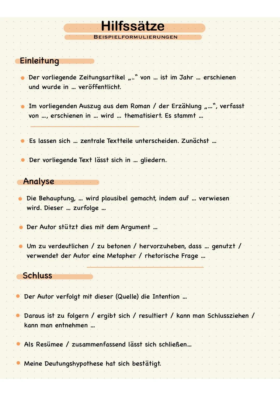 # Textquellen analysieren
GESCHICHTE

1. Einleitung

- Titel
- Autor
- Datum und Ort
- Textsorte (Rede, Zeitungsartikel, Tagebucheintrag usw
